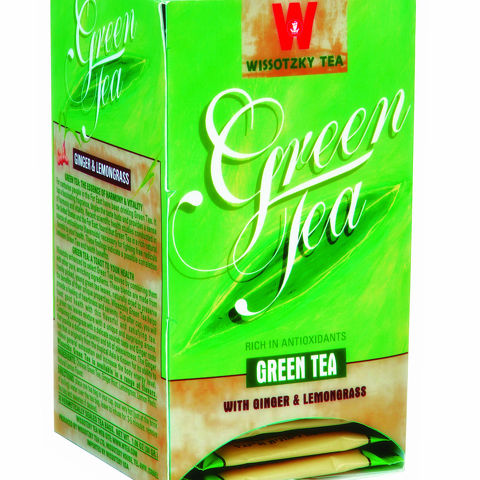 Green Tea with Ginger & Lemongrass