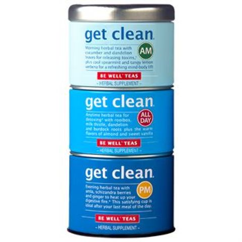 Get Clean Stackable Tea Tin Get Clean Stackable Tea Tin