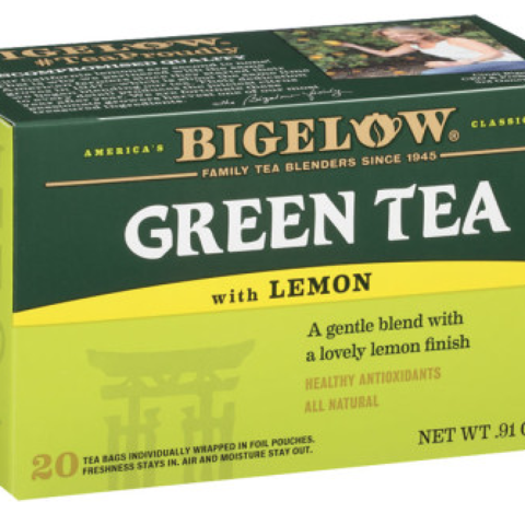 GREEN TEA WITH LEMON GREEN TEA BAGS