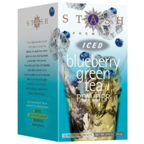 BLUEBERRY GREEN ICED TEA POWDER