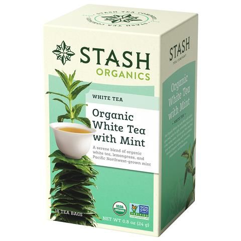 Organic White Tea With Mint