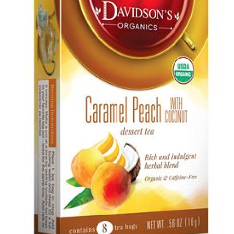 Caramel Peach with Coconut