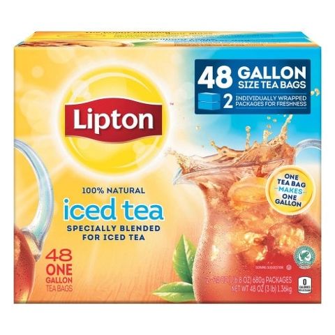 Iced Black Gallon Size Tea Bags