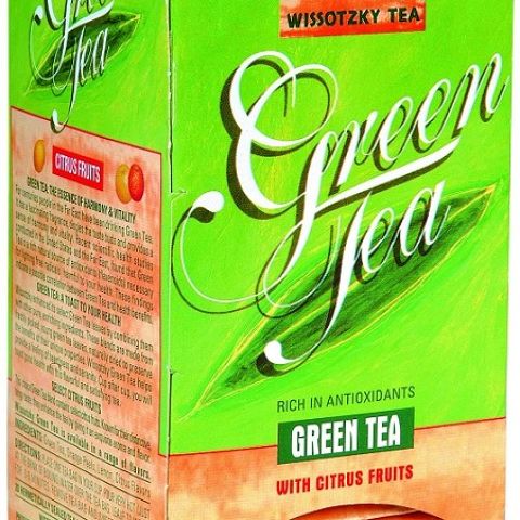 Green Tea with Citrus Fruits