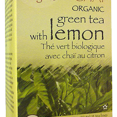 green tea with lemon chai