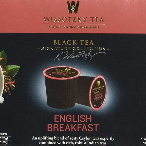 English Breakfast Black Tea - Single Cups