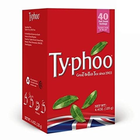 Typhoo Black Tea Bags - 40 count