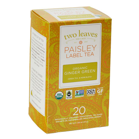 PAISLEY ORGANIC GINGER GREEN