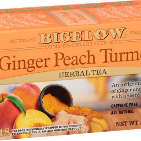 Ginger Peach Turmeric Herbal Tea