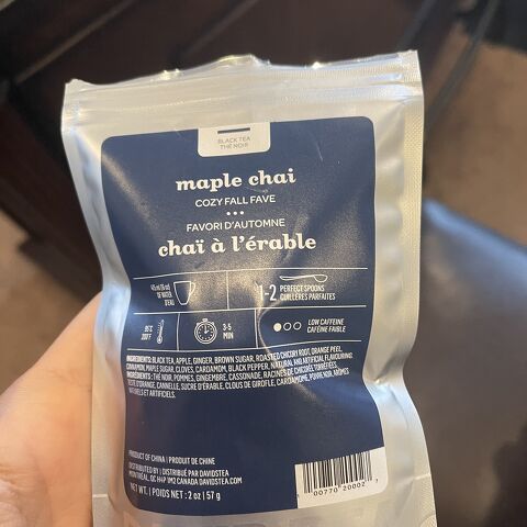 Maple Chai