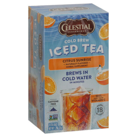 Citrus Sunrise Cold Brew Iced Tea