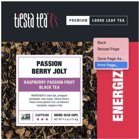 Passion Berry Jolt Passion Berry Jolt