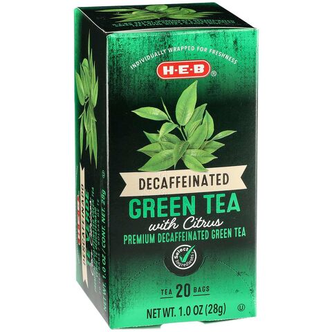 Decaffeinated Green Tea