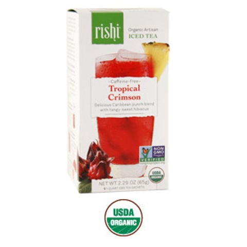 TROPICAL CRIMSON CAFFEINE-FREE ICED TEA TROPICAL CRIMSON CAFFEINE-FREE ICED TEA