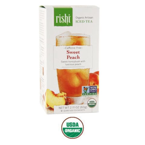 SWEET PEACH CAFFEINE-FREE ICED TEA SWEET PEACH CAFFEINE-FREE ICED TEA
