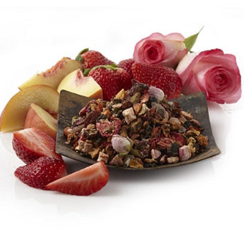 STRAWBERRY BLUSH/PEACH TRANQUILITY TEA BLEND STRAWBERRY BLUSH/PEACH TRANQUILITY TEA BLEND