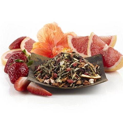 STRAWBERRY GRAPEFRUIT XUE LONG GREEN TEA