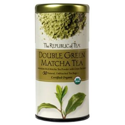 100% ORGANIC DOUBLE GREEN MATCHA TEA BAGS