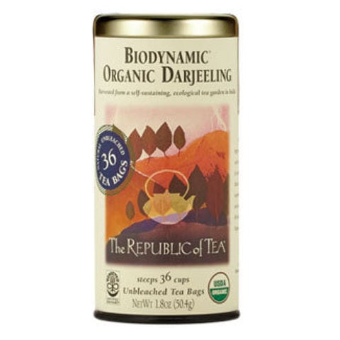 BIODYNAMIC ORGANIC DARJEELING BLACK TEA BAGS