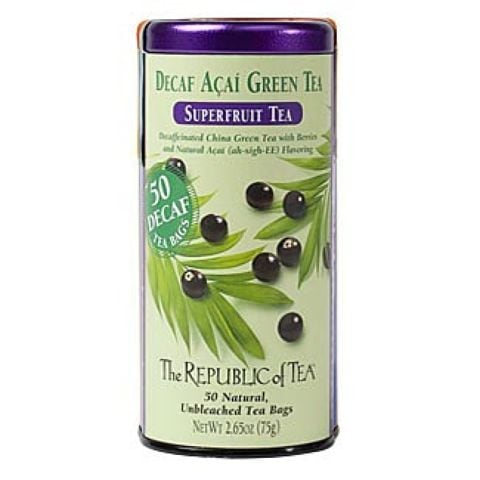 DECAF ACAI GREEN TEA BAGS