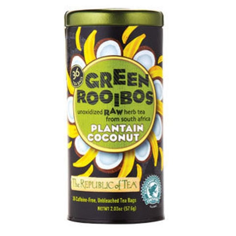 PLANTAIN COCONUT GREEN ROOIBOS TEA BAGS PLANTAIN COCONUT GREEN ROOIBOS TEA BAGS