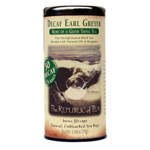 DECAF EARL GREYER BLACK TEA BAGS DECAF EARL GREYER BLACK TEA BAGS