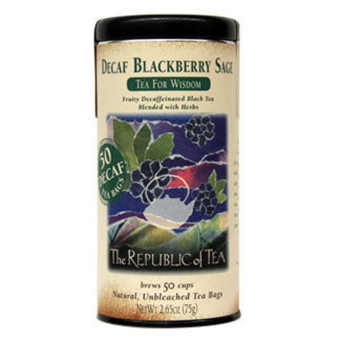 DECAF BLACKBERRY SAGE BLACK TEA BAGS