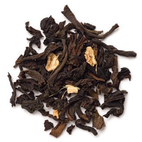 DECAF GINGER PEACH BLACK FULL-LEAF