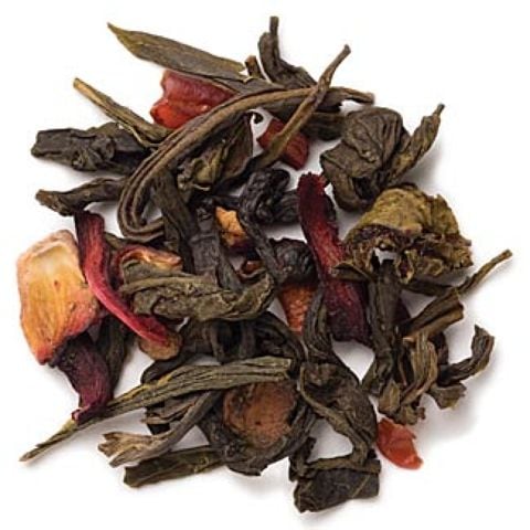 POMEGRANATE GREEN TEA FULL-LEAF