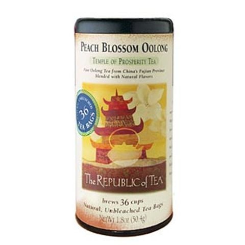 PEACH BLOSSOM OOLONG TEA BAGS PEACH BLOSSOM OOLONG TEA BAGS