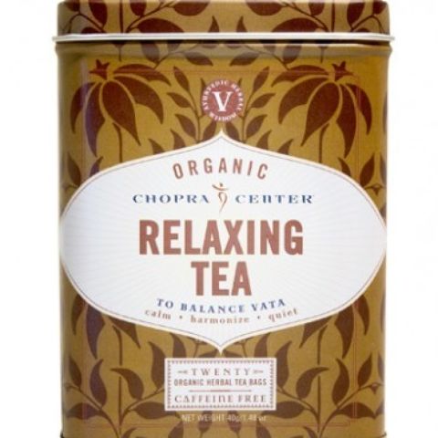 CHOPRA: ORGANIC RELAXING TEA - 20 SACHET TIN CHOPRA: ORGANIC RELAXING TEA - 20 SACHET TIN