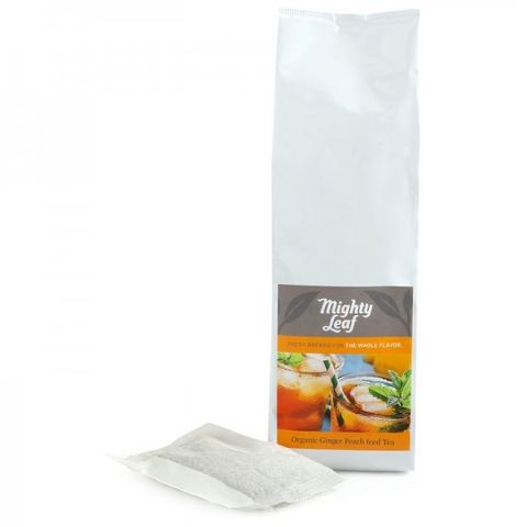 Organic Ginger Peach Gallon Iced Tea Bags