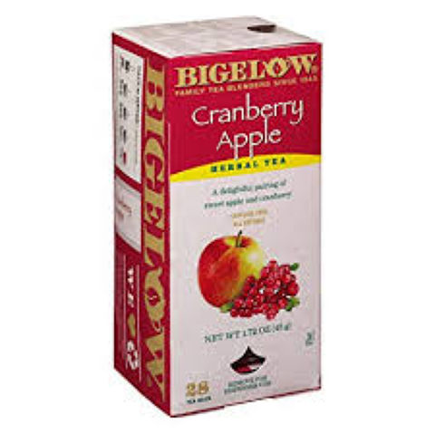 CRANBERRY APPLE HERBAL TEA BAGS