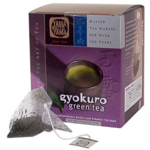 YMY 1690 GYOKURO GREEN TEA PYRAMID SACHET YMY 1690 GYOKURO GREEN TEA PYRAMID SACHET