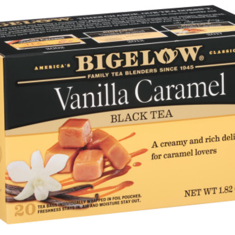 VANILLA CARAMEL TEA BAGS