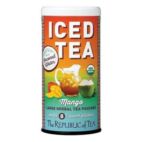 Organic Mango Coconut Water Iced Tea Organic Mango Coconut Water Iced Tea