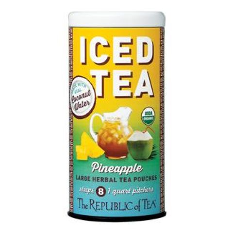 Organic Pineapple Coconut Water Iced Tea Organic Pineapple Coconut Water Iced Tea
