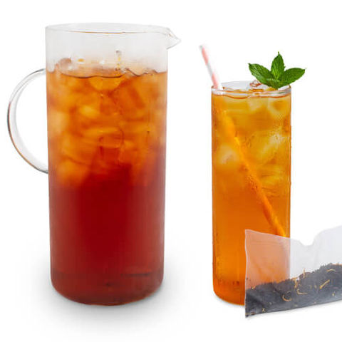 peach iced tea peach iced tea