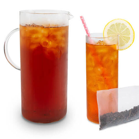 pu erh hazelberry iced tea