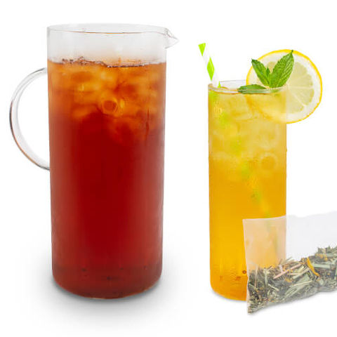 Citrus Mint Green Iced Tea