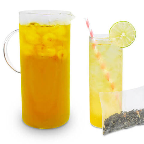 mango green iced tea mango green iced tea