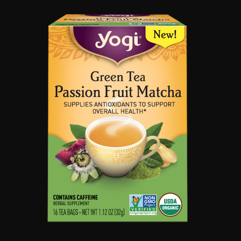 Green Tea Passion Fruit Matcha