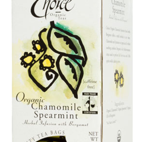 CHAMOMILE SPEARMINT WITH BERGAMOT CHAMOMILE SPEARMINT WITH BERGAMOT